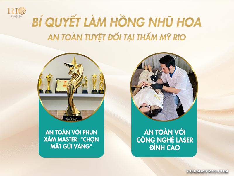 Những lưu ý quan trọng khi làm hồng nhũ hoa và tham khảo giá làm hồng nhũ hoa.