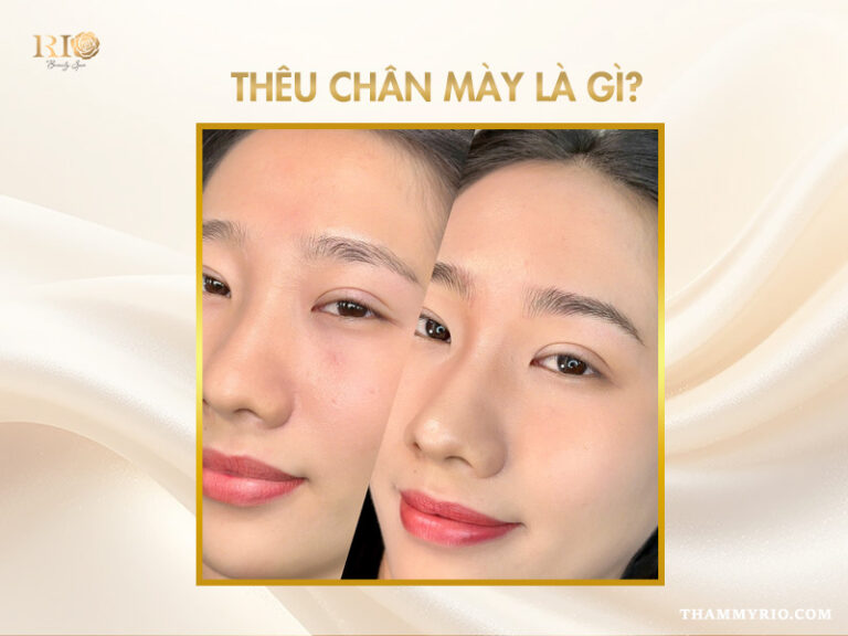 Phun lông mày cho mặt tròn kiểu nào đẹp "Hack" tuổi? 9 Thêu chân mày cho người mặt tròn giúp gương mặt thon gọn tại Rio Beauty Clinic.