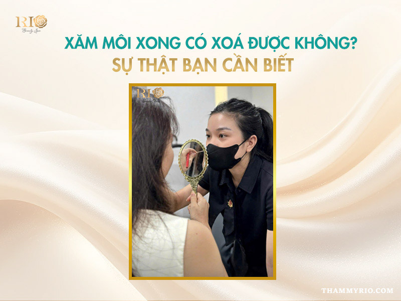 Xăm môi xong có xóa được không? 5 giải pháp hiệu quả nhất 4 Sự thật về xăm môi xong có xóa được không và các mức độ xóa.