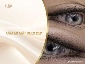xăm mí mắt dưới