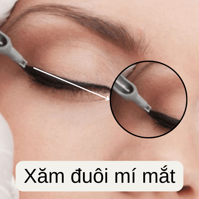 Xăm đuôi mí mắt - Bí quyết cho đôi mắt quyến rũ