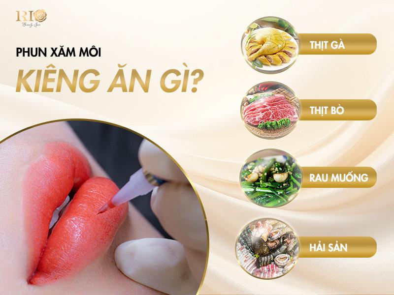Phun xăm môi kiêng gì để lên màu đẹp chuẩn và đúng cách 2 Phun xăm môi kiêng gì để môi nhanh lành và lên màu chuẩn đẹp? Không chỉ là bước làm đẹp, phun môi còn là cả một hành trình chăm sóc để đạt được kết quả như mong muốn. Giai đoạn hậu phun chính là “chìa khóa” để môi lên màu đẹp và mềm mịn tự nhiên.
