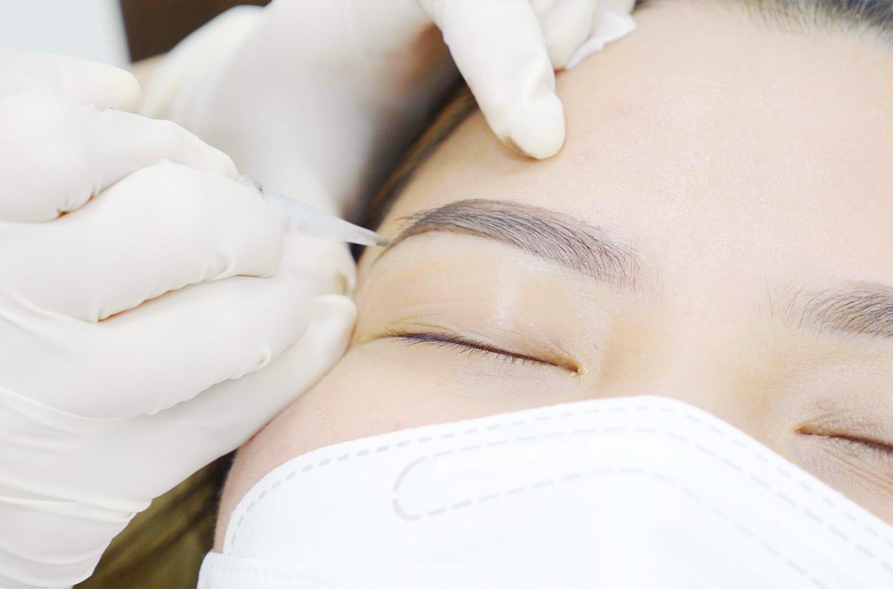 Eyebrow Sculpting 11 Phun may cham hat vi diem nano