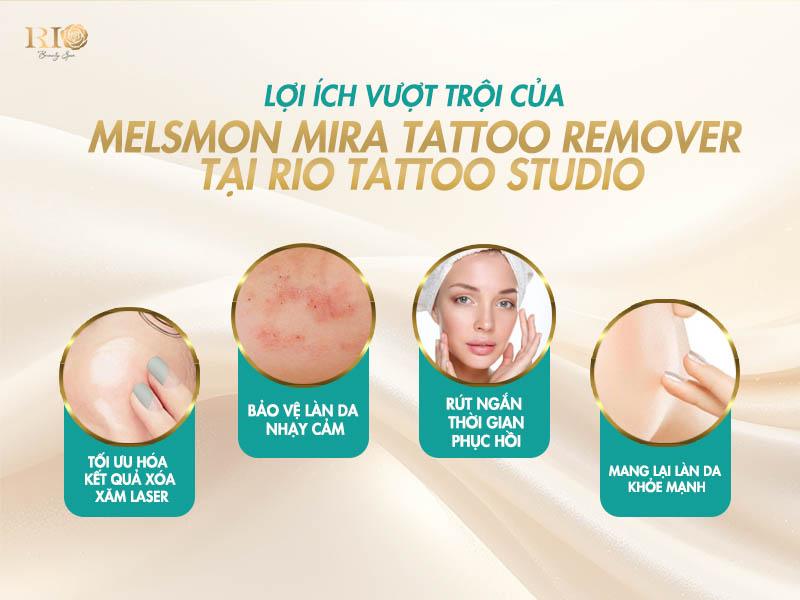 Melsmon Mira Tattoo Remover : Phục hồi da sau xóa xăm laser hoàn hảo 6 Bạn đang tìm kiếm giải pháp tối ưu để phục hồi làn da sau liệu trình xóa xăm laser? Melsmon Mira Tattoo Remover chính là câu trả lời toàn diện
