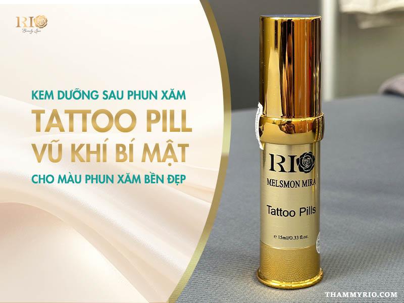 Kem dưỡng sau phun xăm Tattoo Pill: "Vũ khí" bí mật cho màu phun xăm bền đẹp 2 Kem Dưỡng Sau Phun Xăm: Cẩm Nang Chăm Sóc A-Z Giữ Màu Chuẩn Đẹp