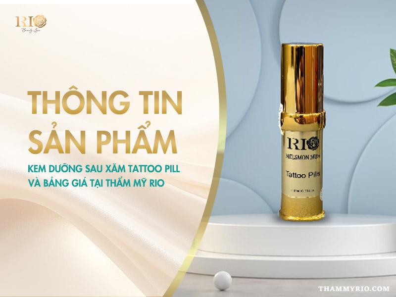Kem dưỡng sau phun xăm Tattoo Pill: "Vũ khí" bí mật cho màu phun xăm bền đẹp 8 Sản phẩm kem dưỡng sau phun xăm Tattoo Pill không chỉ là một loại kem dưỡng thông thường, mà là một giải pháp toàn diện giúp phục hồi, bảo vệ và nâng tầm vẻ đẹp cho tác phẩm nghệ thuật trên da bạn.
