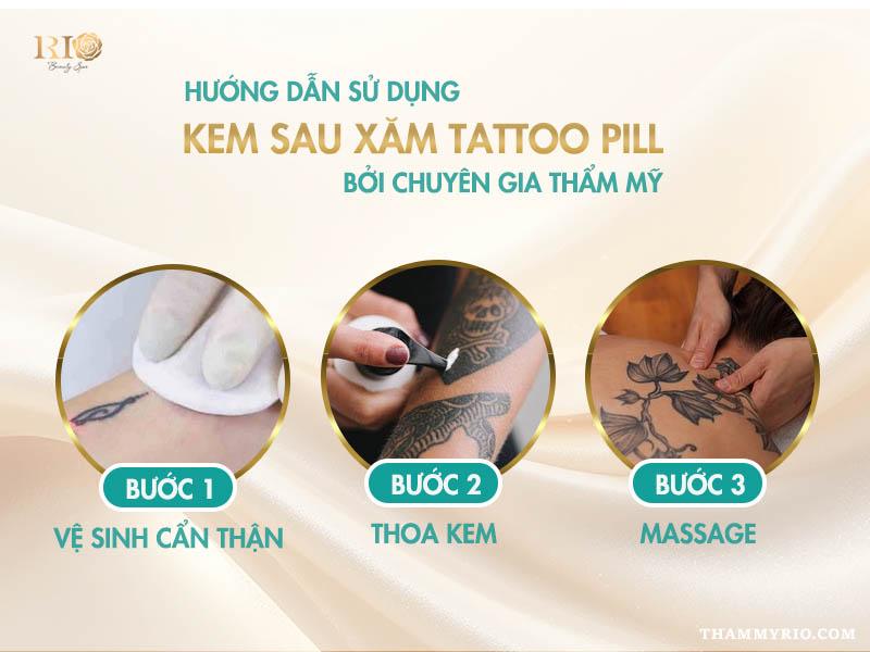 Kem dưỡng sau phun xăm Tattoo Pill: "Vũ khí" bí mật cho màu phun xăm bền đẹp 7 Sản phẩm kem dưỡng sau xăm Tattoo Pill không chỉ là một loại kem dưỡng thông thường, mà là một giải pháp toàn diện giúp phục hồi, bảo vệ và nâng tầm vẻ đẹp cho tác phẩm nghệ thuật trên da bạn.