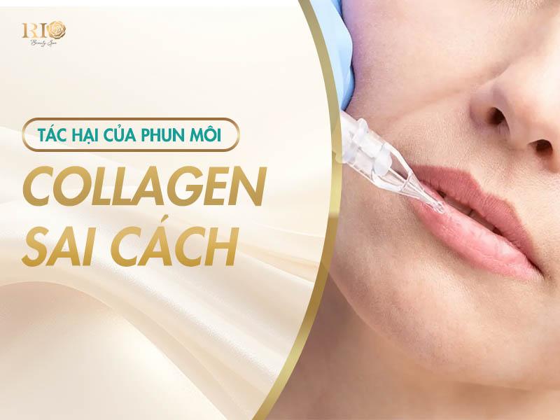 Phun môi collagen: Quy trình, lợi ich và những điều cần biết 8 Tác hại của phun môi collagen sai cách sẽ như thế nào?