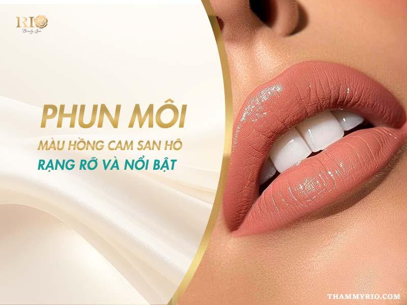 Màu cam san hô tạo cảm giác môi dày dặn, tươi mới và tràn đầy năng lượng.