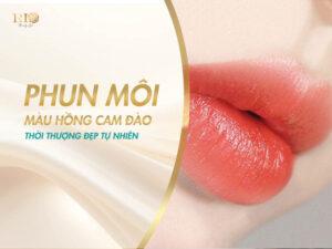 Phun Môi Màu Hồng Cam Đào – Thời Thượng Đẹp Tự Nhiên