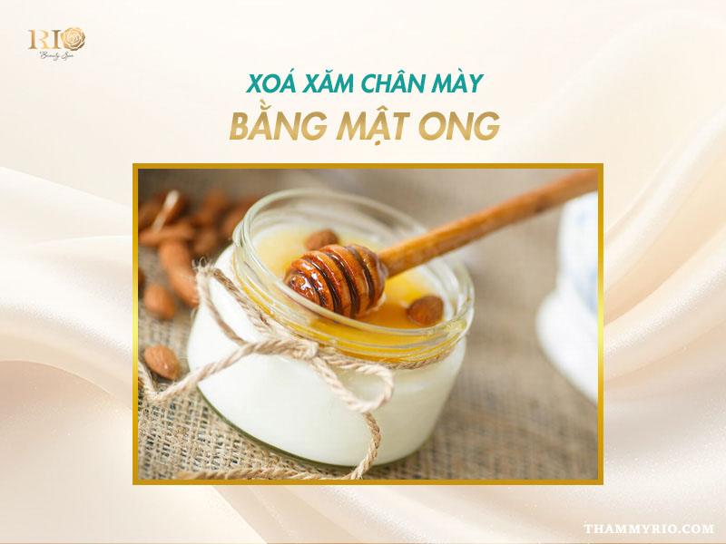 6 cách xóa xăm chân mày tại nhà đơn giản có thể bạn chưa biết 5 Cách xóa xăm chân mày tại nhà bằng mật ong và sữa chua