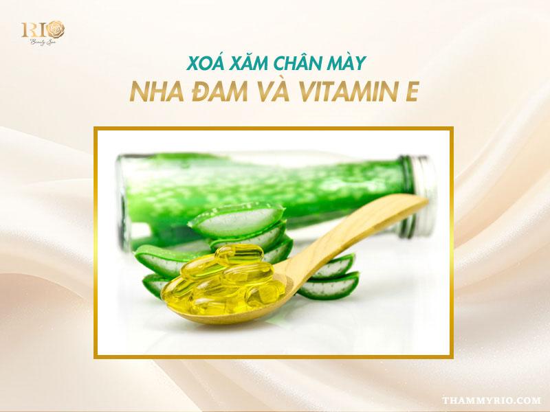 6 cách xóa xăm chân mày tại nhà đơn giản có thể bạn chưa biết 6 Cách xóa xăm chân mày tại nhà bằng nha đam và vitamin E