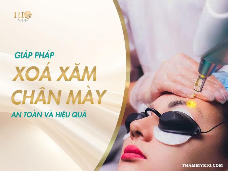 Tìm hiểu các phương pháp xóa xăm chân mày hiệu quả nhất hiện nay, ưu điểm – nhược điểm, chi phí và giải pháp an toàn tại Thẩm Mỹ Rio Beauty Clinic.