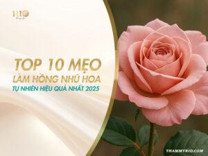 Mẹo làm hồng nhũ hoa bằng sản phẩm tự nhiên