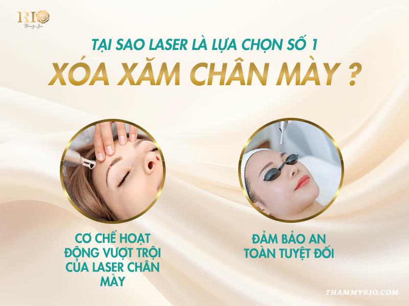 Xóa xăm chân mày bằng laser có nên hay không sự thật bạn cần biết 2 Trong số nhiều phương pháp hiện có, xóa xăm lông mày bằng laser nổi bật như một lựa chọn tối ưu. Tại Thẩm Mỹ Rio Beauty Clinic, công nghệ xóa chân mày bằng laser đã được nâng cao, mang lại kết quả xuất sắc và sự an tâm tuyệt đối cho khách hàng.