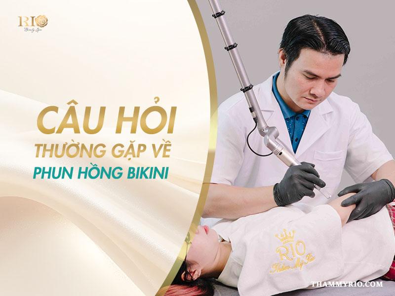 5 lý do nên phun hồng bikini giúp vùng kín trẻ đẹp 7 Câu hỏi thường gặp về phun hồng bikini