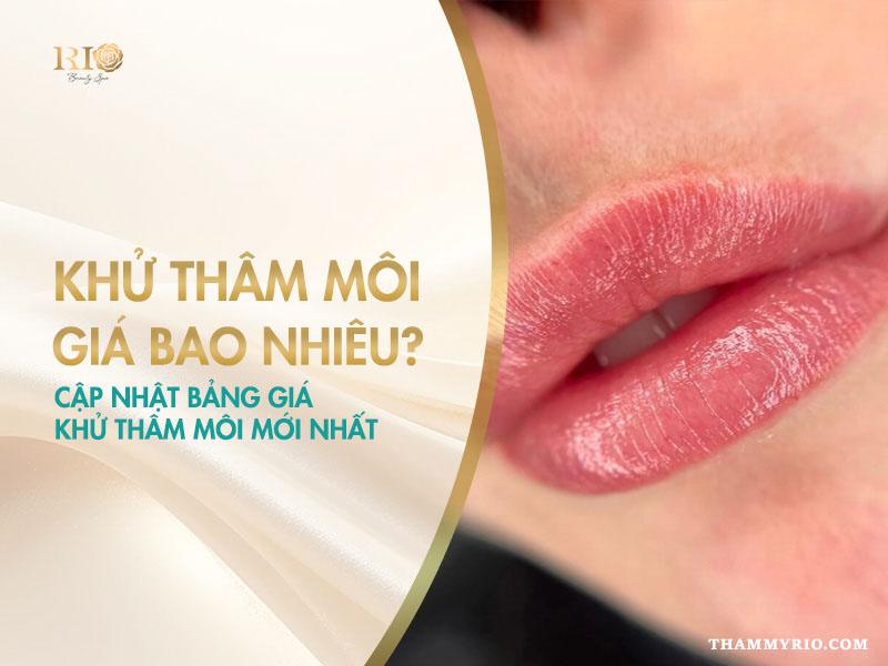 Khử thâm môi giá bao nhiêu