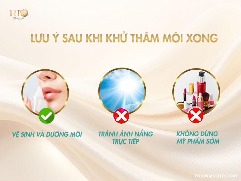 Khử thâm môi kiêng ăn gì? Nên ăn gì để môi lên màu đẹp 5 Lưu ý quan trọng sau khi khử thâm môi kiêng ăn gì