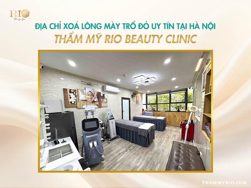 Lông mày trổ đỏ có xóa được không? Giải đáp chi tiết 5 Không gian sang trọng tại Rio Beauty Clinic – địa chỉ xử lý lông mày trổ đỏ có xóa được không bằng công nghệ cao.