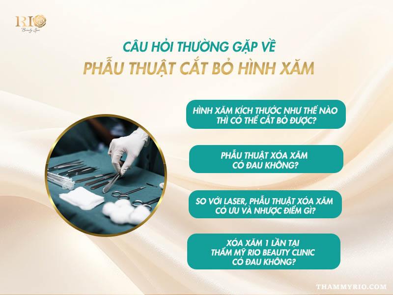 Phẫu thuật cắt bỏ hình xăm là gì? Có nên lựa chọn phương pháp này? 6 Giải đáp thắc mắc về phẫu thuật cắt bỏ hình xăm.