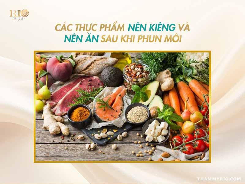 Phun môi 1 tháng ăn thịt bò được không? Lỡ ăn có sao không? 6 Các thực phẩm nên kiêng và nên ăn sau phun môi 1 tháng ăn thịt bò được không