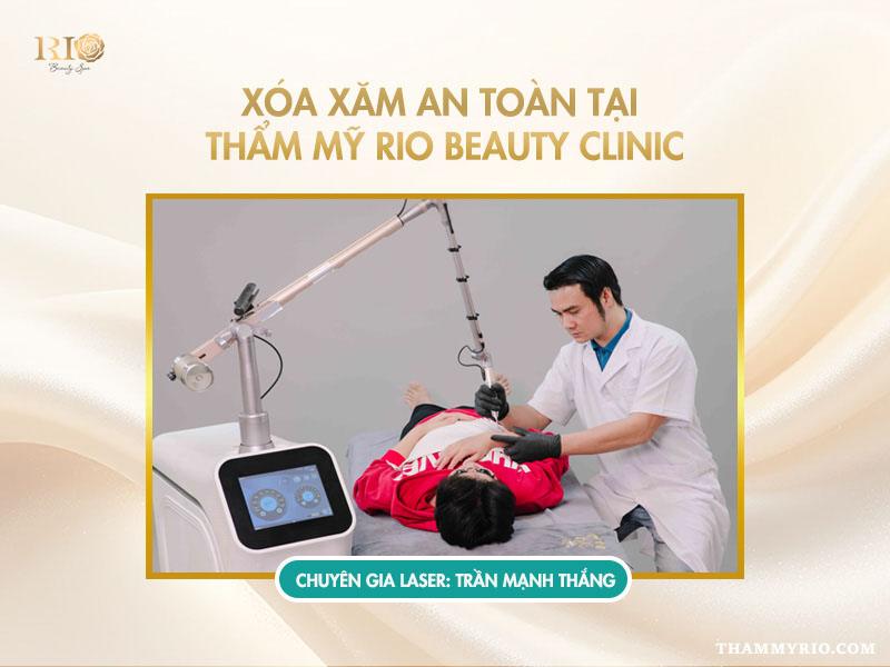 Nguyên nhân xóa xăm bị bọng nước và hướng dẫn cách xử lý 5 Xóa xăm bị bọng nước được xử lý an toàn bằng công nghệ laser hiện đại tại Thẩm Mỹ Rio Beauty Clinic