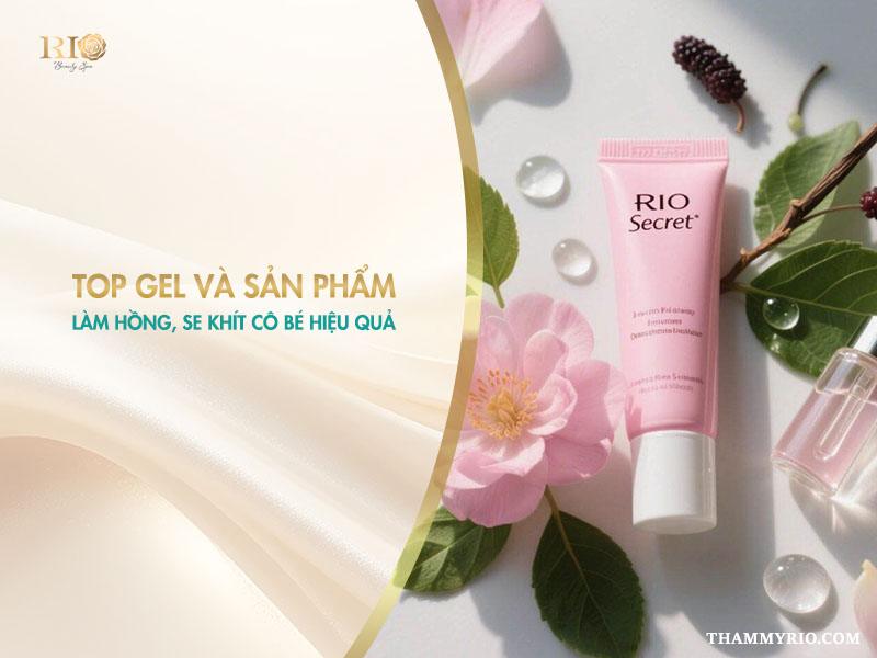 Top gel làm hồng và se khít vùng kín tốt nhất 2025 4 Kem làm hồng vùng kín Rio Pink Secret