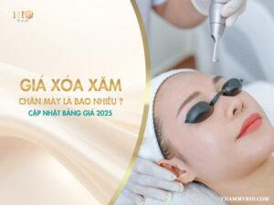 Băn khoăn chi phí xóa xăm chân mày 2025? Bài viết cung cấp bảng giá mới nhất, phân tích các yếu tố ảnh hưởng và kinh nghiệm chọn nơi xóa xăm an toàn, không sẹo.