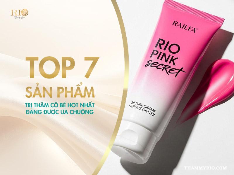 7 kem trị thâm vùng bikini và thuốc trị thâm cô bé hot 2025 4 Kem trị thâm vùng bikini Rio Pink Secret - độc quyền từ Thẩm mỹ Rio Beauty Clinic