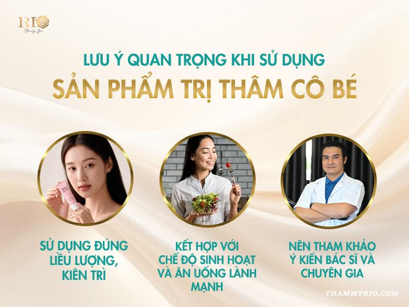 7 kem trị thâm vùng bikini và thuốc trị thâm cô bé hot 2025 7 Lưu ý quan trọng khi sử dụng sản phẩm trị thâm cô bé