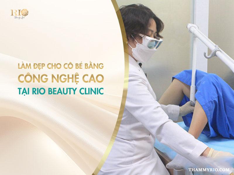 Làm đẹp vùng kín không phẫu thuật: 5 cách làm mới nhất 2025 5 Làm đẹp cho cô bé tại Rio Beauty Clinic - lựa chọn tối ưu giúp các chị em lấy lại sự tự tin
