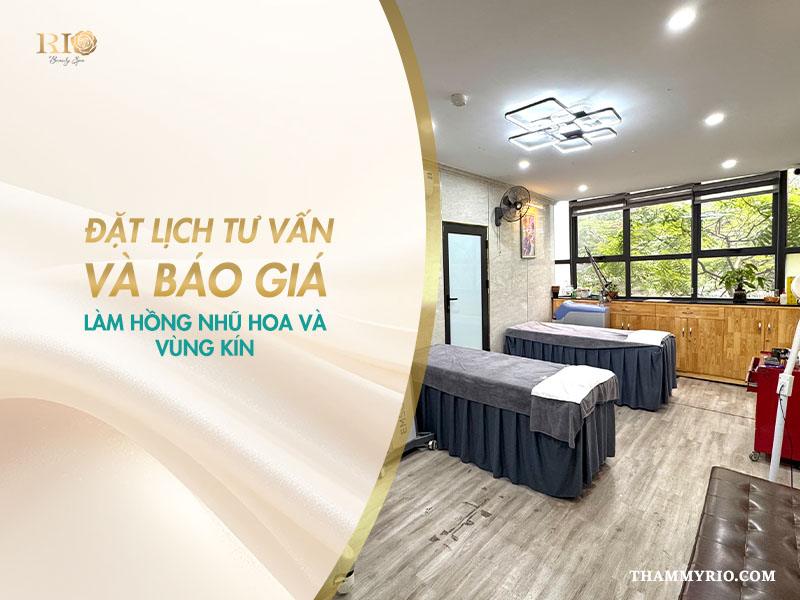 Làm hồng nhũ hoa và vùng kín giá bao nhiêu? Bảng giá 2025 6 Đặt lịch tư vấn và báo giá làm hồng nhũ hoa và vùng kín