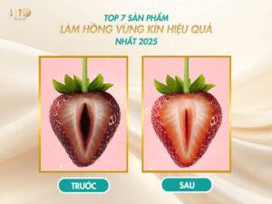 Top 7 sản phẩm làm hồng vùng kín tốt nhất 2025