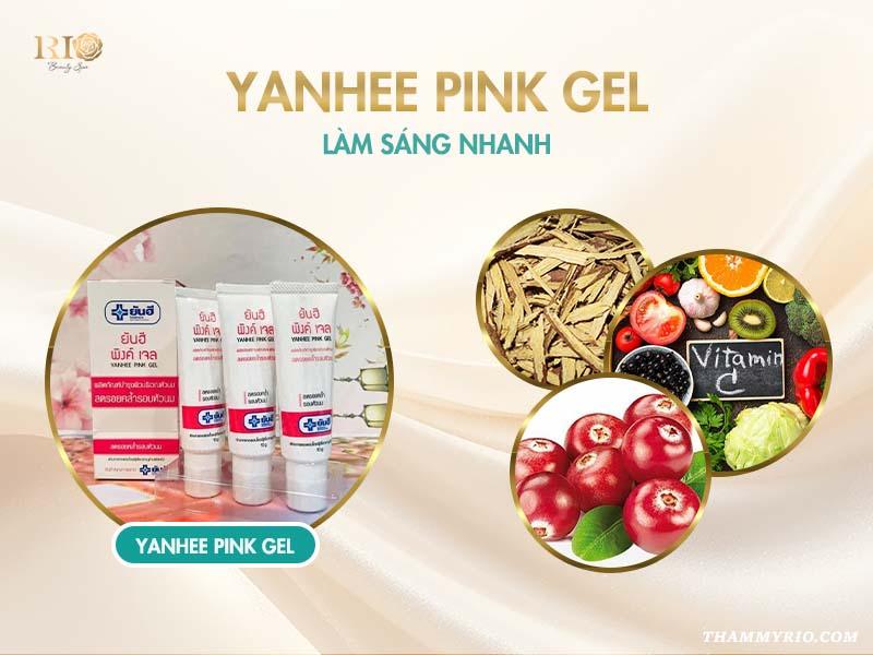 Top 7 sản phẩm làm hồng vùng kín tốt nhất 2025 5 Yanhee Pink Gel phù hợp cho những người có mức độ thâm nhẹ đến trung bình và đang tìm kem làm hồng cô bé dễ sử dụng tại nhà.