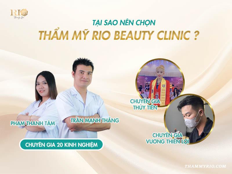 Top 7 sản phẩm làm hồng vùng kín tốt nhất 2025 10 Đội ngũ của Thẩm mỹ Rio Beauty Clinic với những hiểu biết chuyên sâu về cấu trúc da và vùng nhạy cảm sẽ giúp bạn chọn đúng sản phẩm và phương pháp làm hồng vùng kín phù hợp nhất cho từng người.