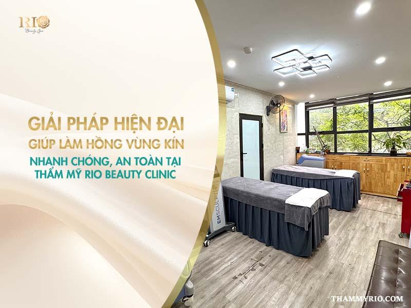 Top các cách làm vùng kín đẹp, tự tin và hồng hào năm 2025 6 Vì sao nên chọn Thẩm mỹ Rio Beauty Clinic để làm vùng kín đẹp?