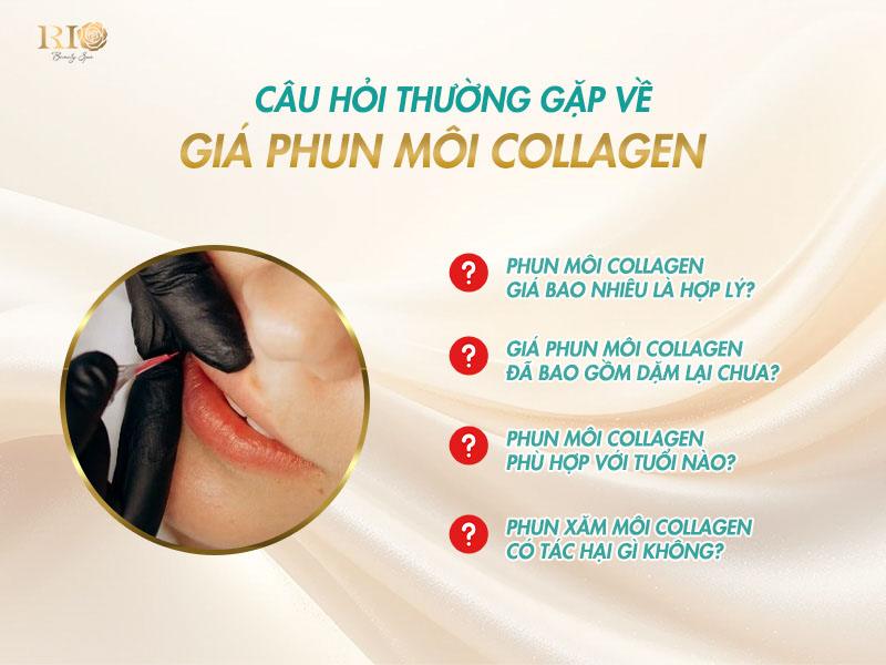Bảng giá phun môi Collagen - Xăm môi thả ga không lo về giá 15 Giải đáp thắc mắc về bảng giá phun môi collagen tại Thẩm Mỹ Rio