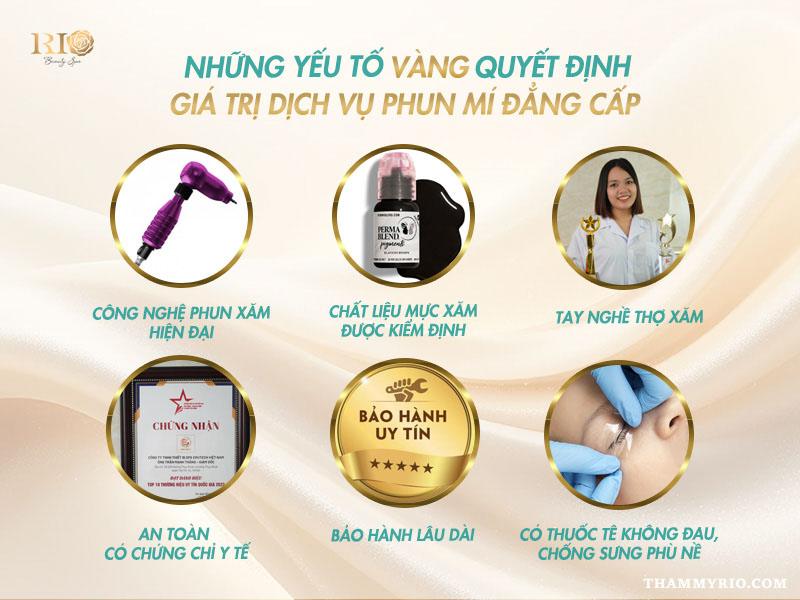 Giá phun mí mắt mới nhất - Ưu đãi phun mí mở tròng hot! 3 những yếu tố ảnh hưởng đến giá phun mí mắt tại Thẩm Mỹ Rio Beauty Clinic.