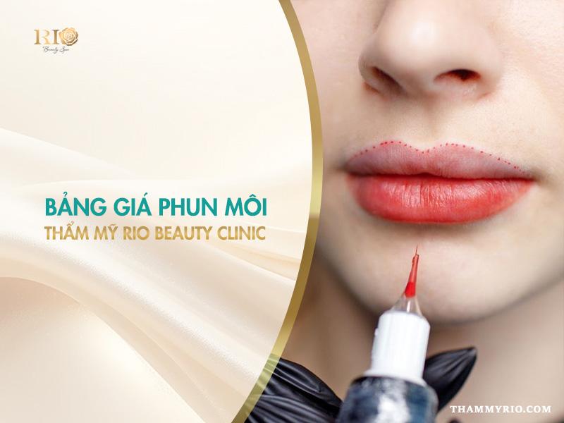 Giá phun môi