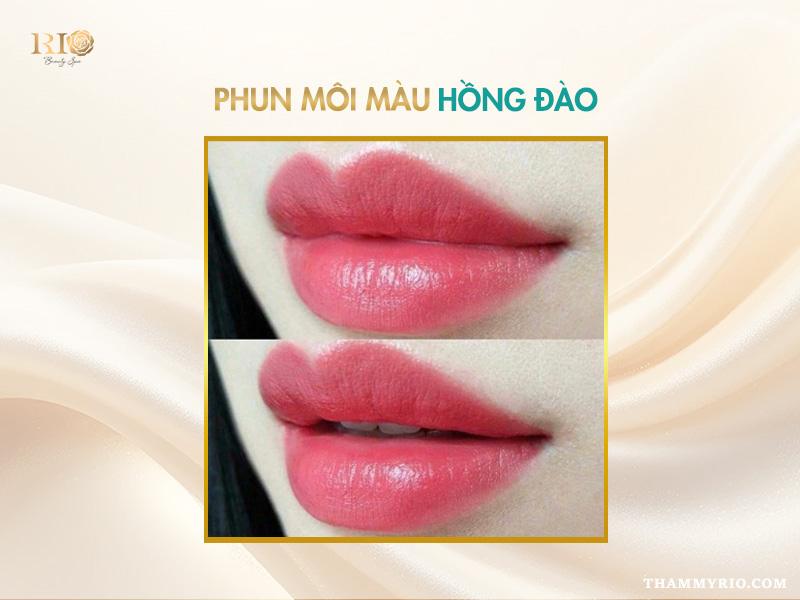 Bảng giá phun môi 2025 - Giá rẻ chất lượng vip, ưu đãi mới 5 Giá phun môi màu hồng đào tự nhiên