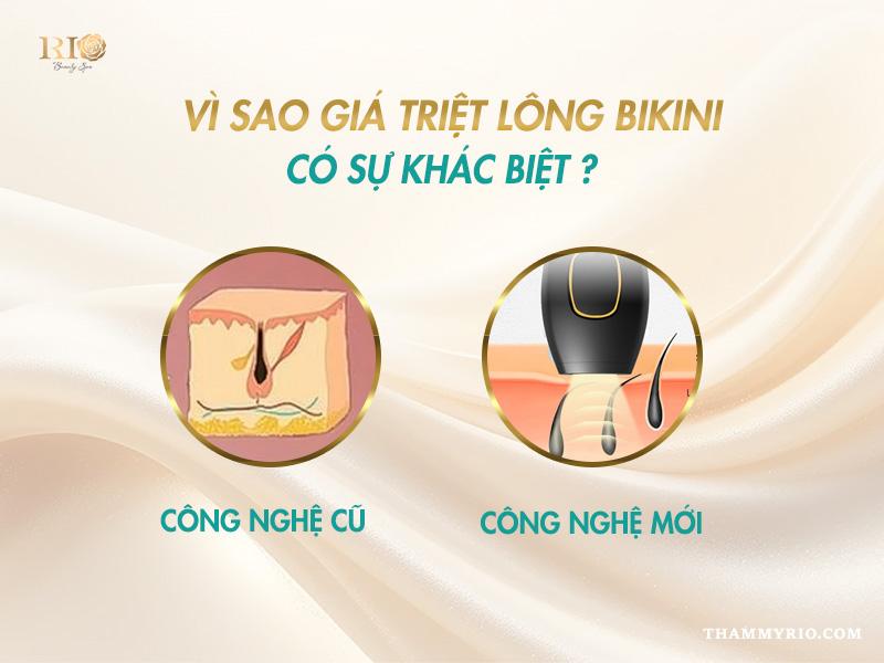 Cập nhật bảng giá triệt lông bikini mới nhất 2025 3 Vì sao giá triệt lông bikini có sự khác biệt?