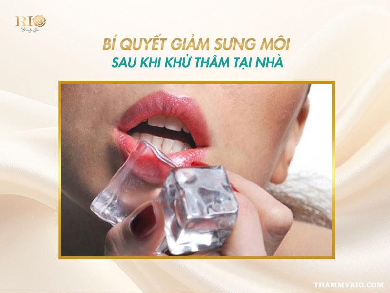 Khử thâm môi có đau không? Khử thâm môi có sưng không? 4 Bí quyết giảm sưng môi sau khi khử thâm môi có đau không còn phụ thuộc vào cách chăm sóc