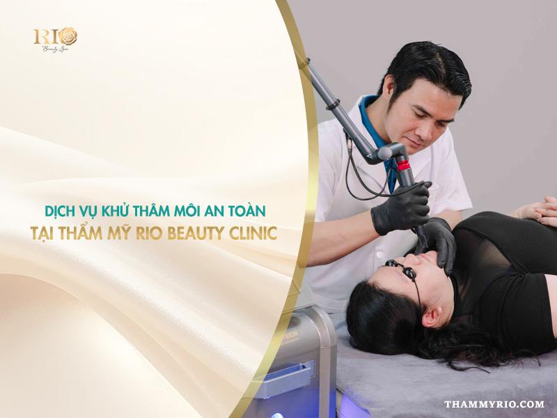 Dịch vụ khử thâm môi an toàn tại Thẩm mỹ Rio Beauty Clinic
