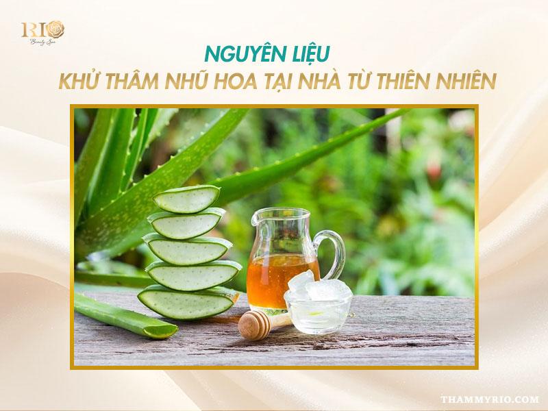 Nguyên liệu tự nhiên hỗ trợ khử thâm nhũ hoa an toàn tại nhà