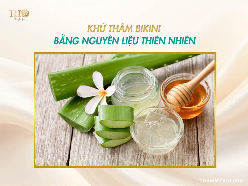Khử thâm vùng kín bằng nguyên liệu thiên nhiên an toàn tại nhà