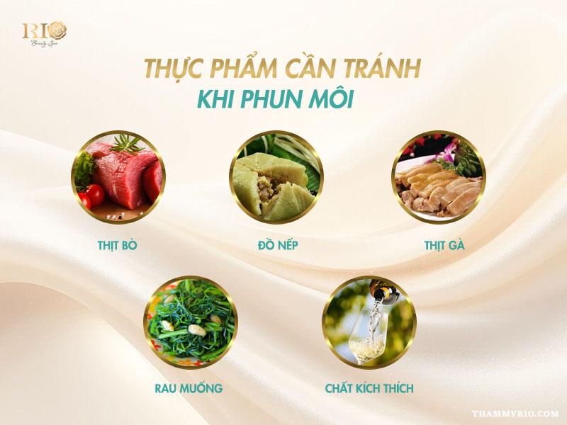 Phun môi có kiêng trứng không? Phun môi kiêng trứng bao lâu? 5 Phun môi kiêng gì và phun môi kiêng trứng bao lâu để môi lên màu chuẩn nhất