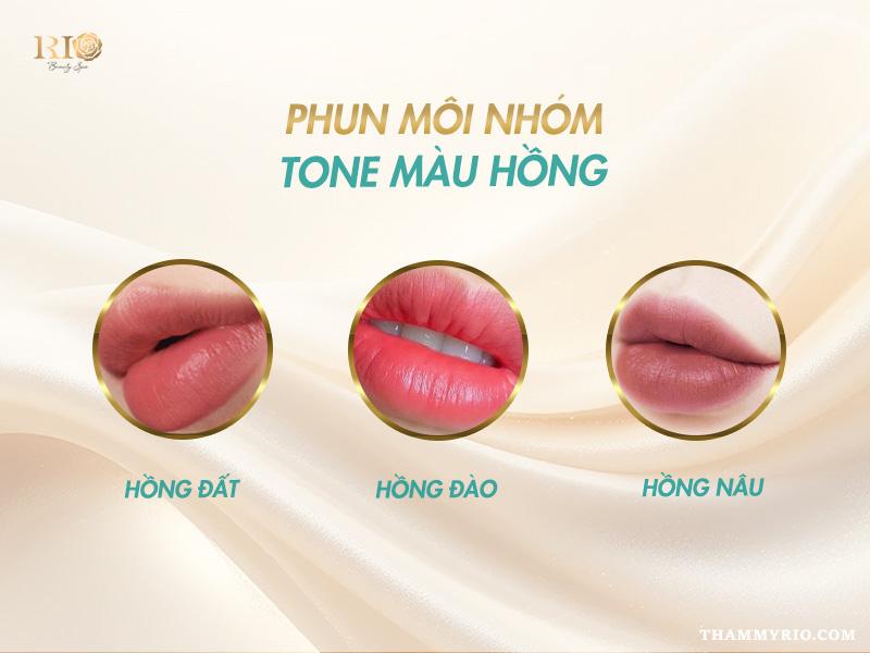 Phun môi màu nào đẹp cho tuổi 40 - Gợi ý 12 màu môi đẹp 3 Nhóm tone hồng phù hợp phun môi màu nào đẹp cho tuổi 40