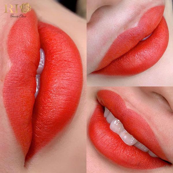 Phun môi sau 1 tháng lên màu chưa? Cách xử lý nếu bị thâm 6 Phun môi sau 1 tháng đẹp long lanh, màu sắc chuẩn và tươi sáng