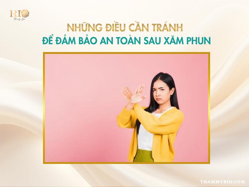 Phun xăm thẩm mỹ: Những bí mật trong ngành phun xăm 13 Những lưu ý quan trọng cần tránh sau khi phun xăm thẩm mỹ