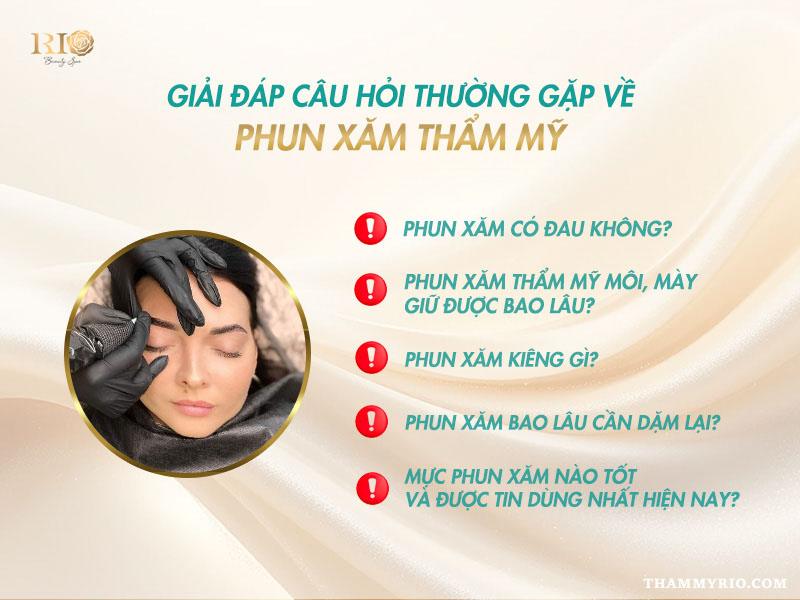 Phun xăm thẩm mỹ: Những bí mật trong ngành phun xăm 14 Giải đáp câu hỏi thường gặp về phun xăm thẩm mỹ
